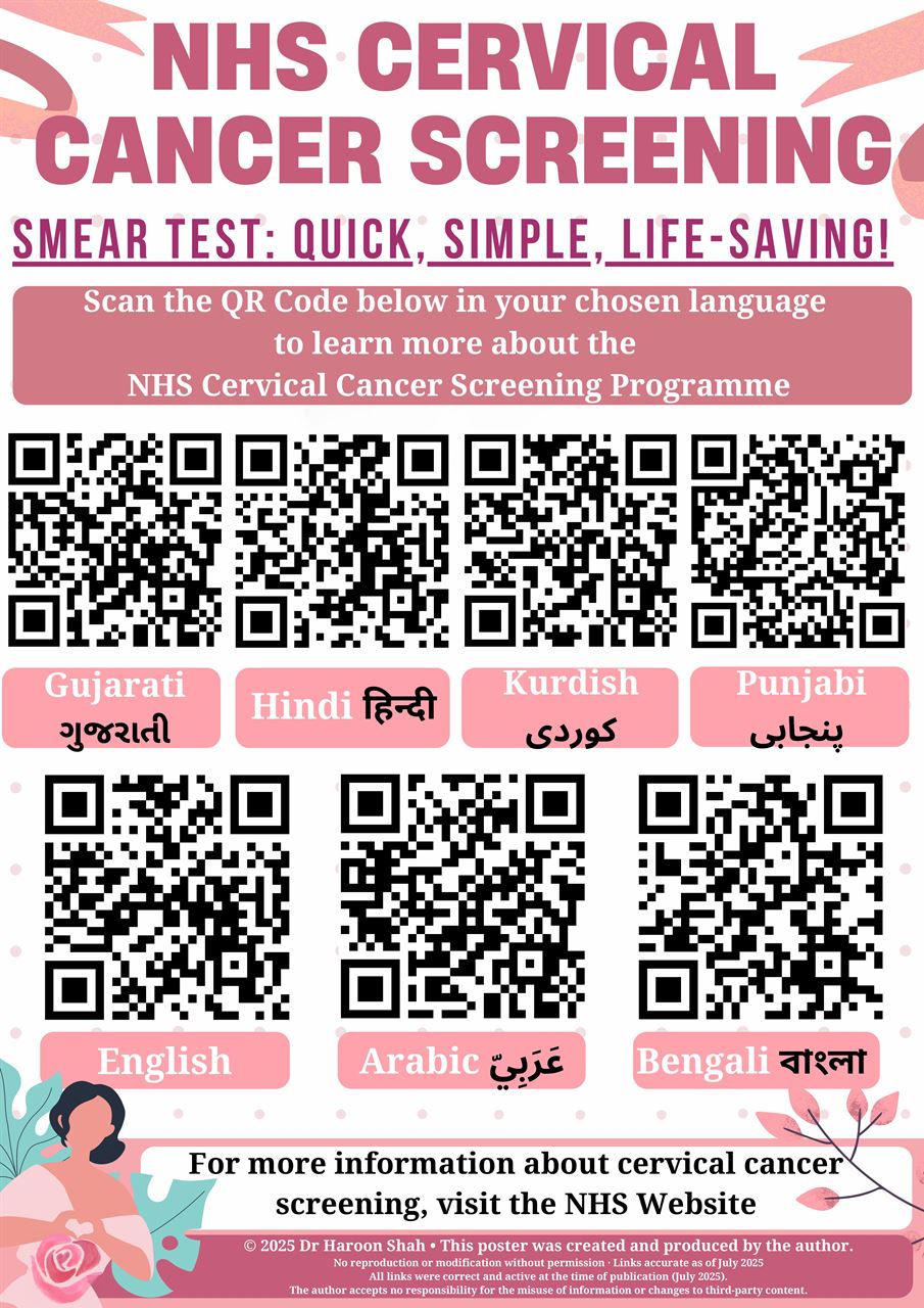 NHS Cerivcal Cancer Screening 1